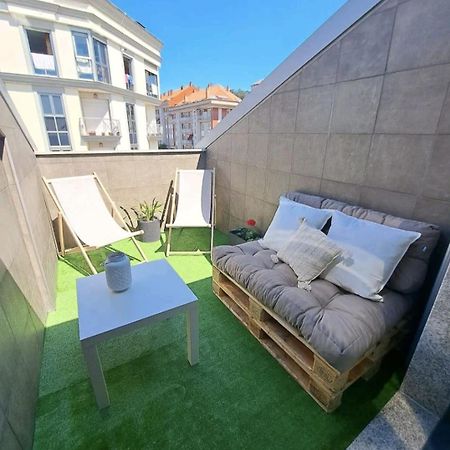 Ferienwohnung Atico Deluxe Muy Cerca De La Playa, Parking Gratis Moaña Exterior foto