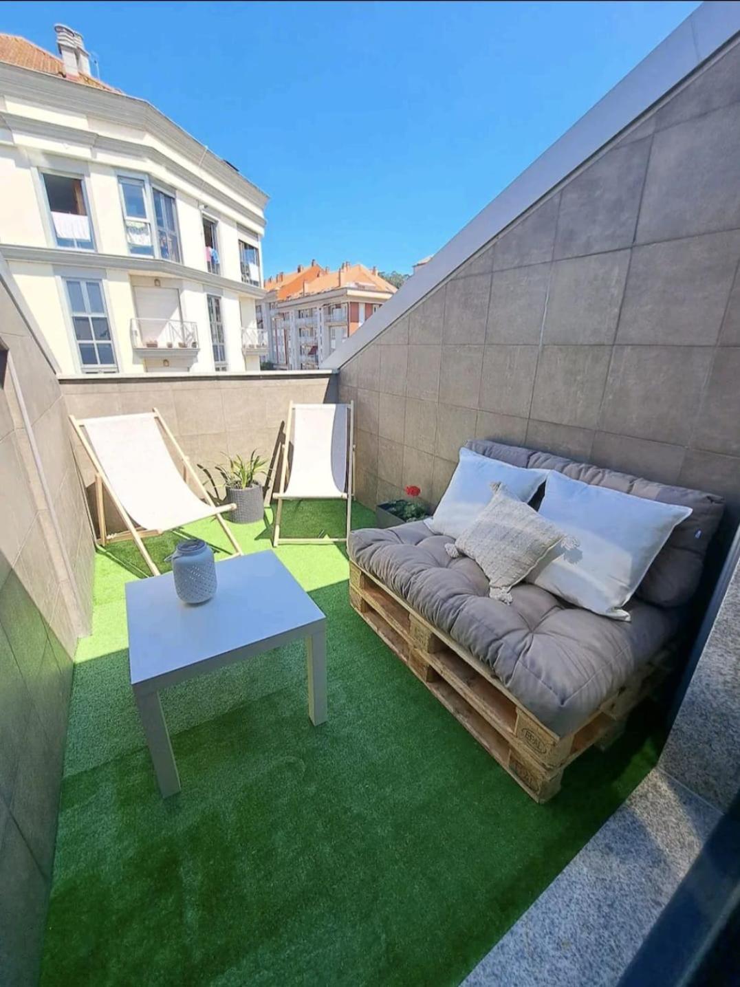 Ferienwohnung Atico Deluxe Muy Cerca De La Playa, Parking Gratis Moaña Exterior foto