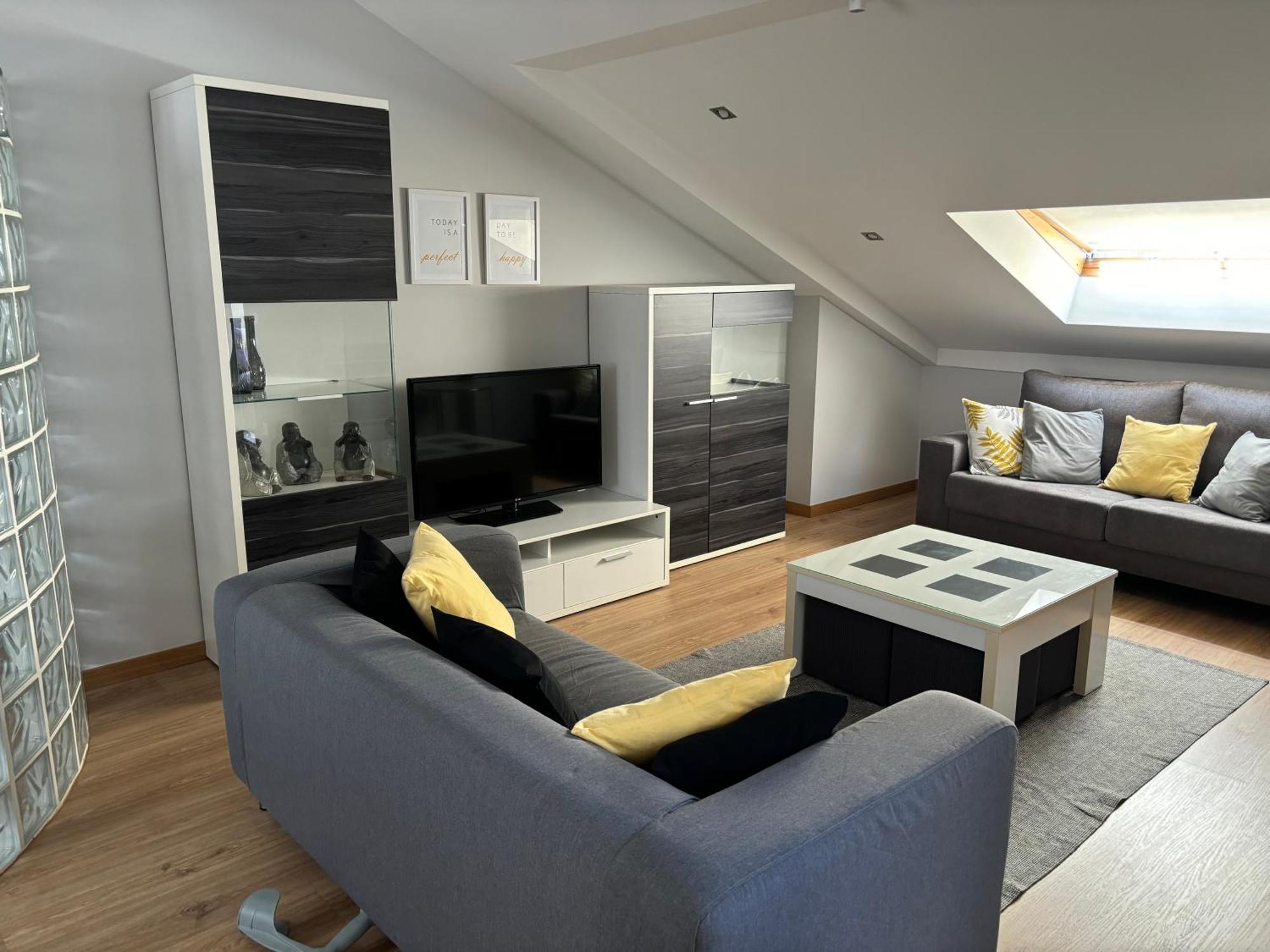Ferienwohnung Atico Deluxe Muy Cerca De La Playa, Parking Gratis Moaña Exterior foto